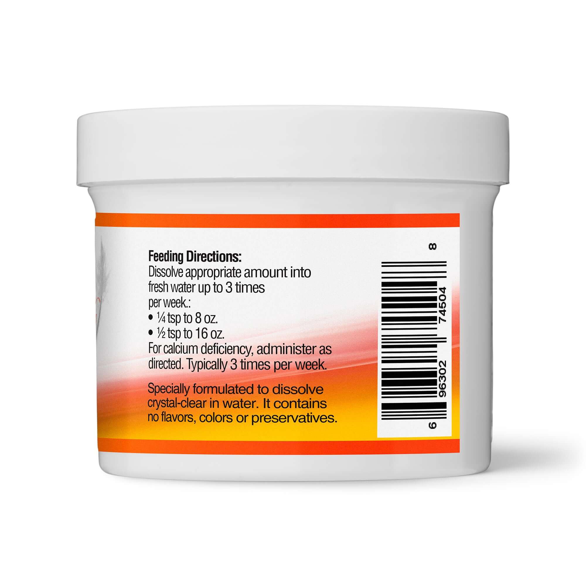 UnRuffledRx™ Calcium for Birds | Calcium, Magnesium + D3 Bird Supplement