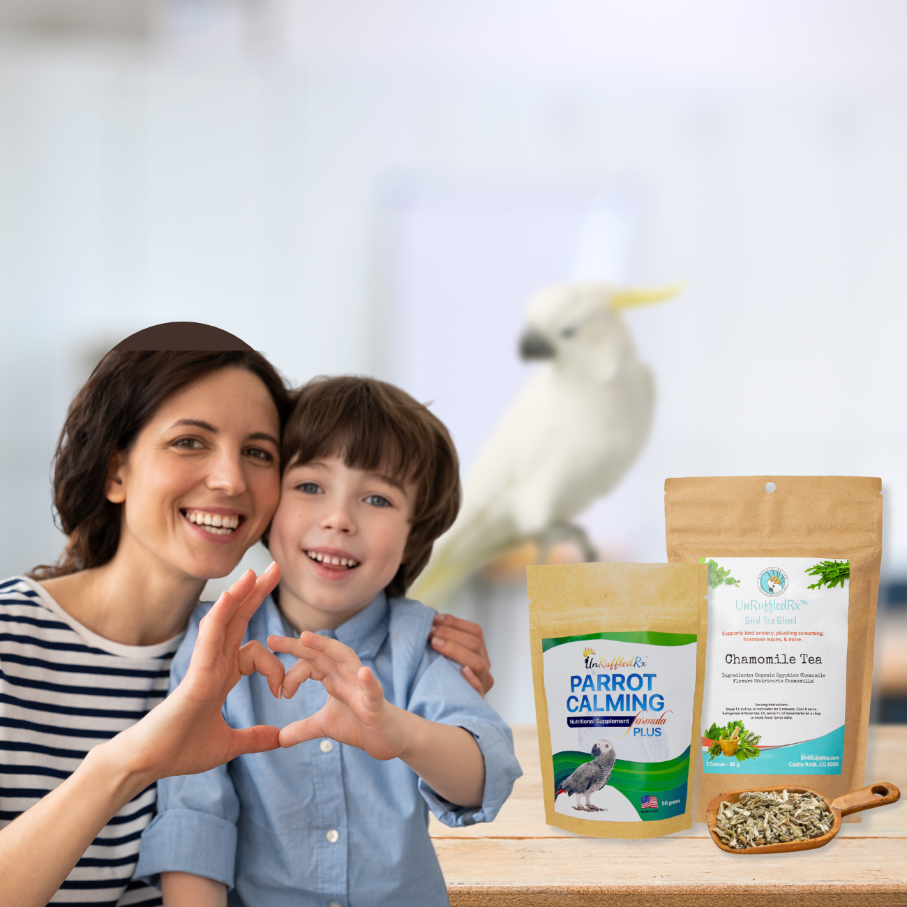 parrot calming formula