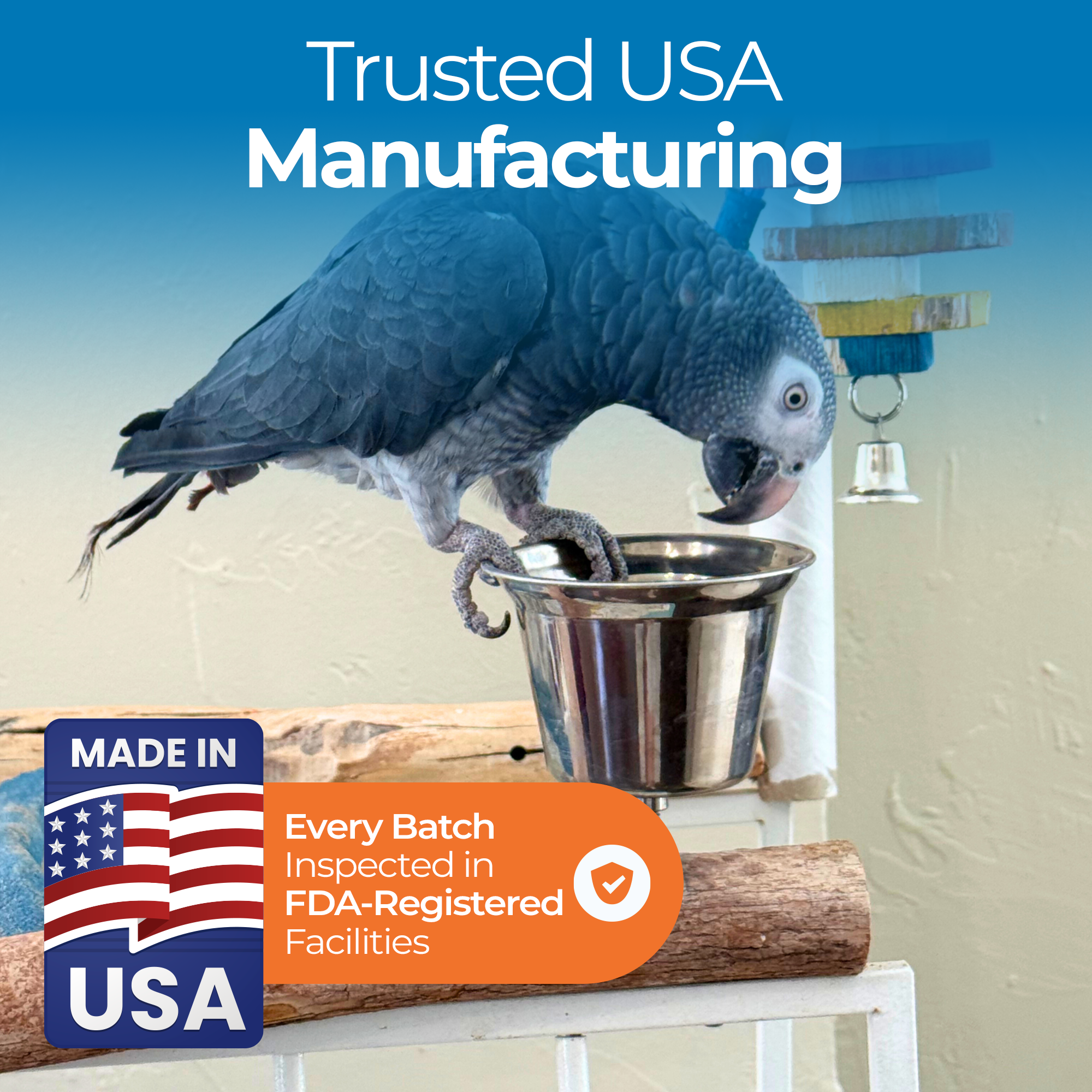 Bird Vitamins Made in USA