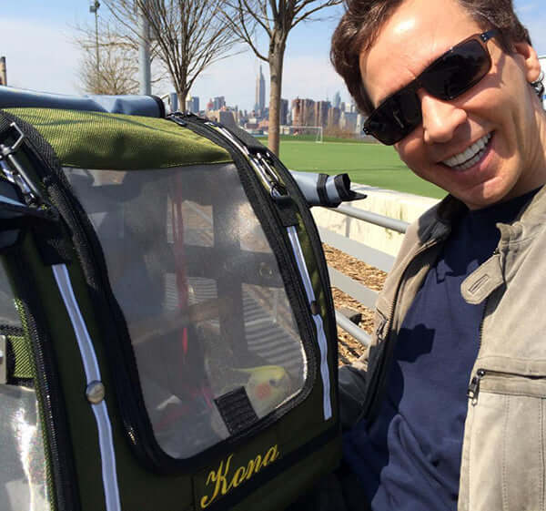 Embroidered Name On Bird Backpack