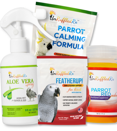 UnRuffledRx Bird Feather & Skin Wellness Kit