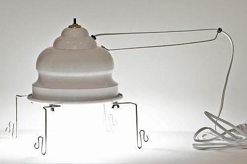 FeatherBrite Bird Light, All Day All Night, mounting legs