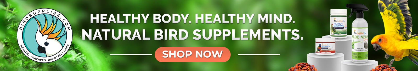 Bundle and save on bird supplements