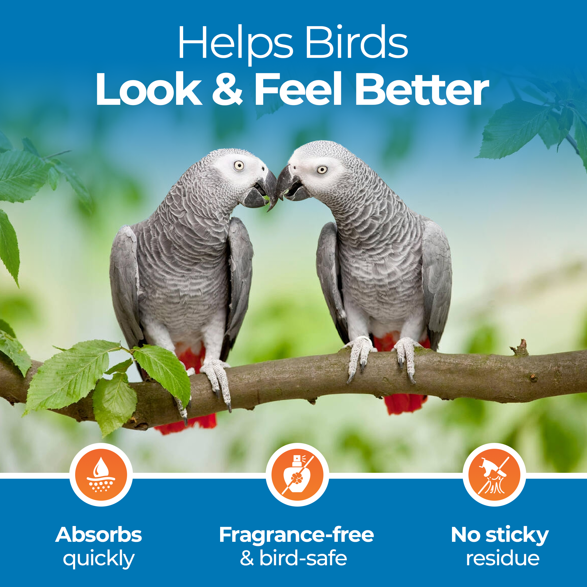 UnRuffledRx™ Aloe Vera Spray for Birds, 8 oz.