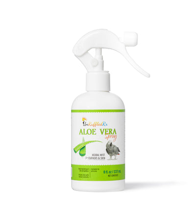 UnRuffledRx Aloe Vera Spray for Birds, 8 oz.