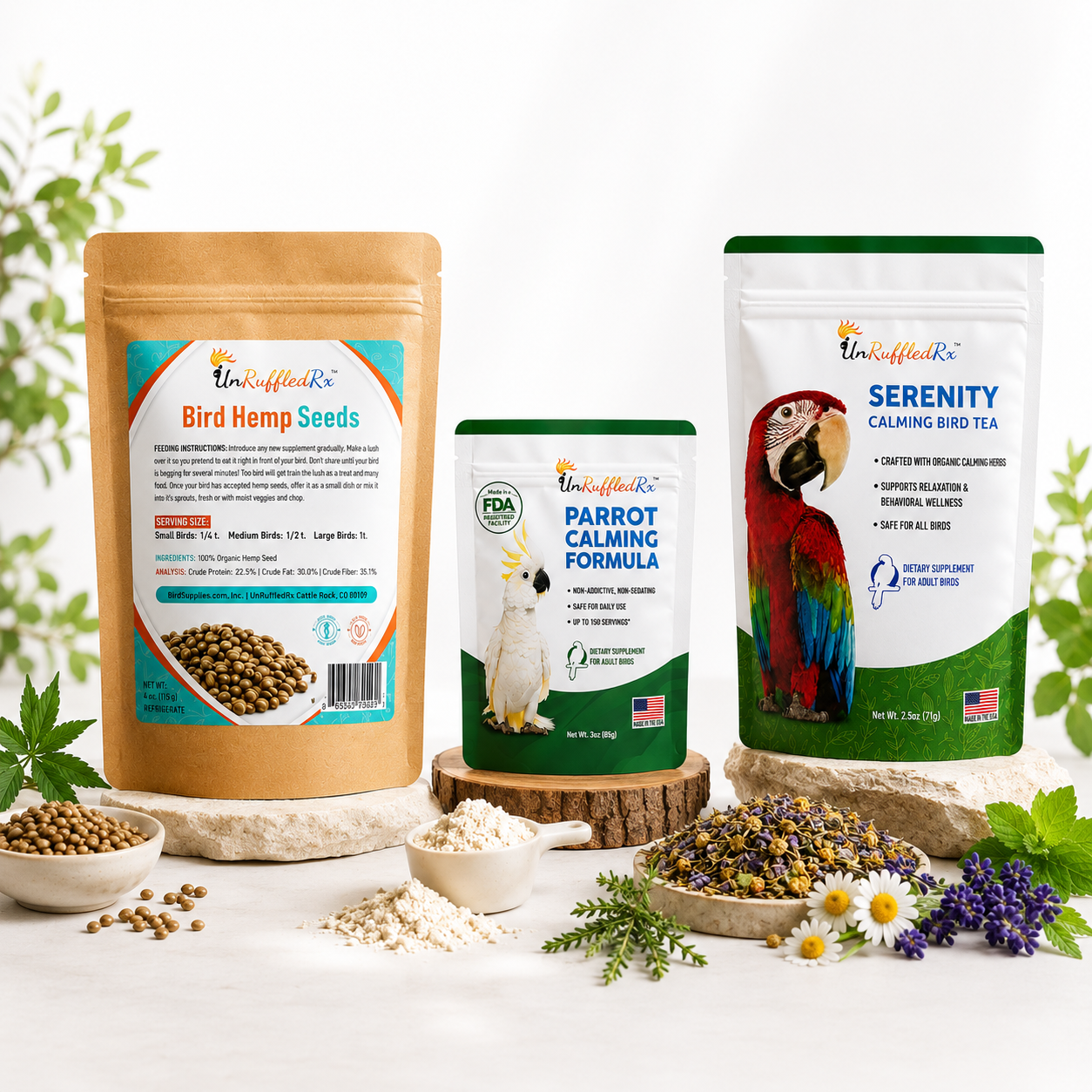 UnRuffledRx Calm & Comfort Bundle