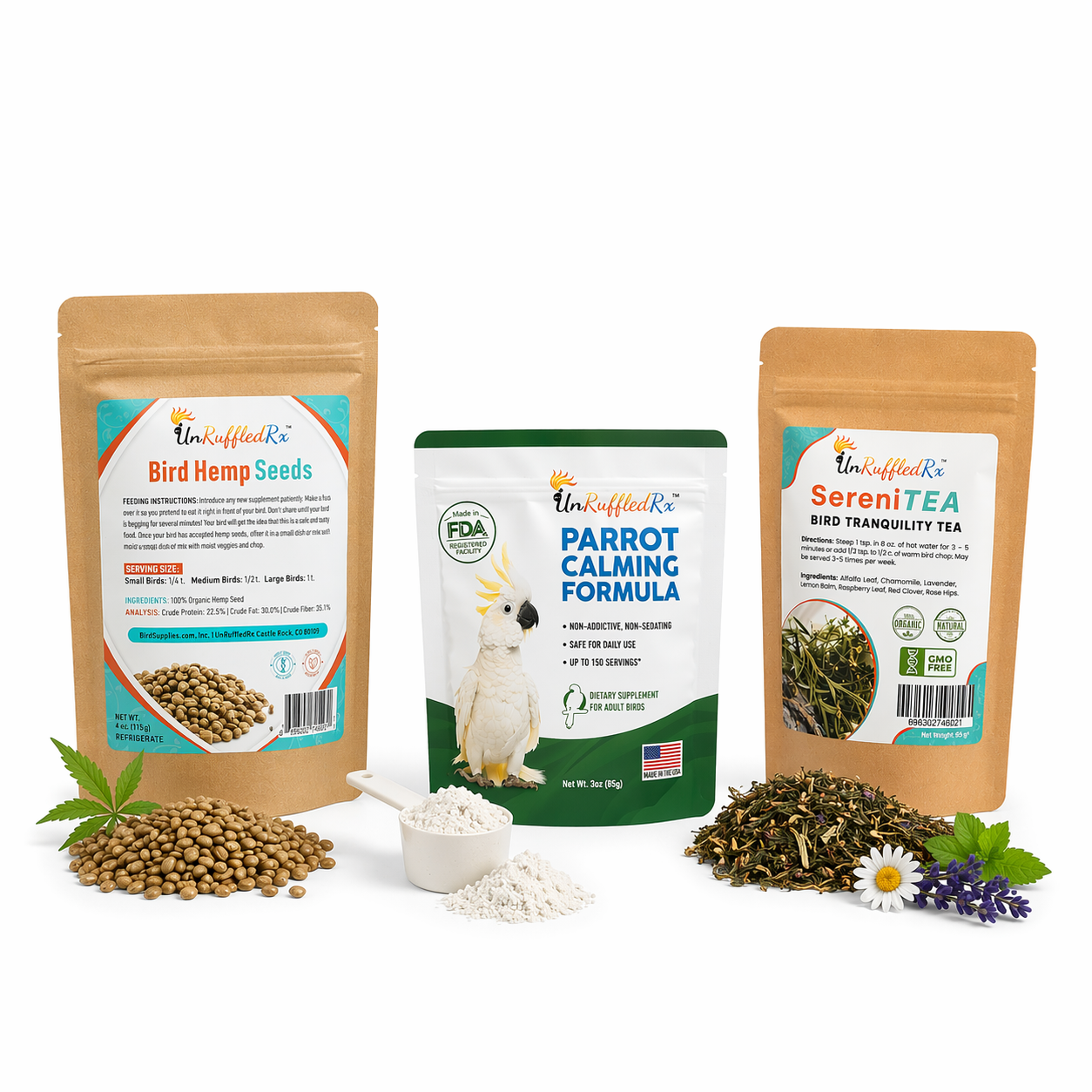 UnRuffledRx Calm & Comfort Bundle