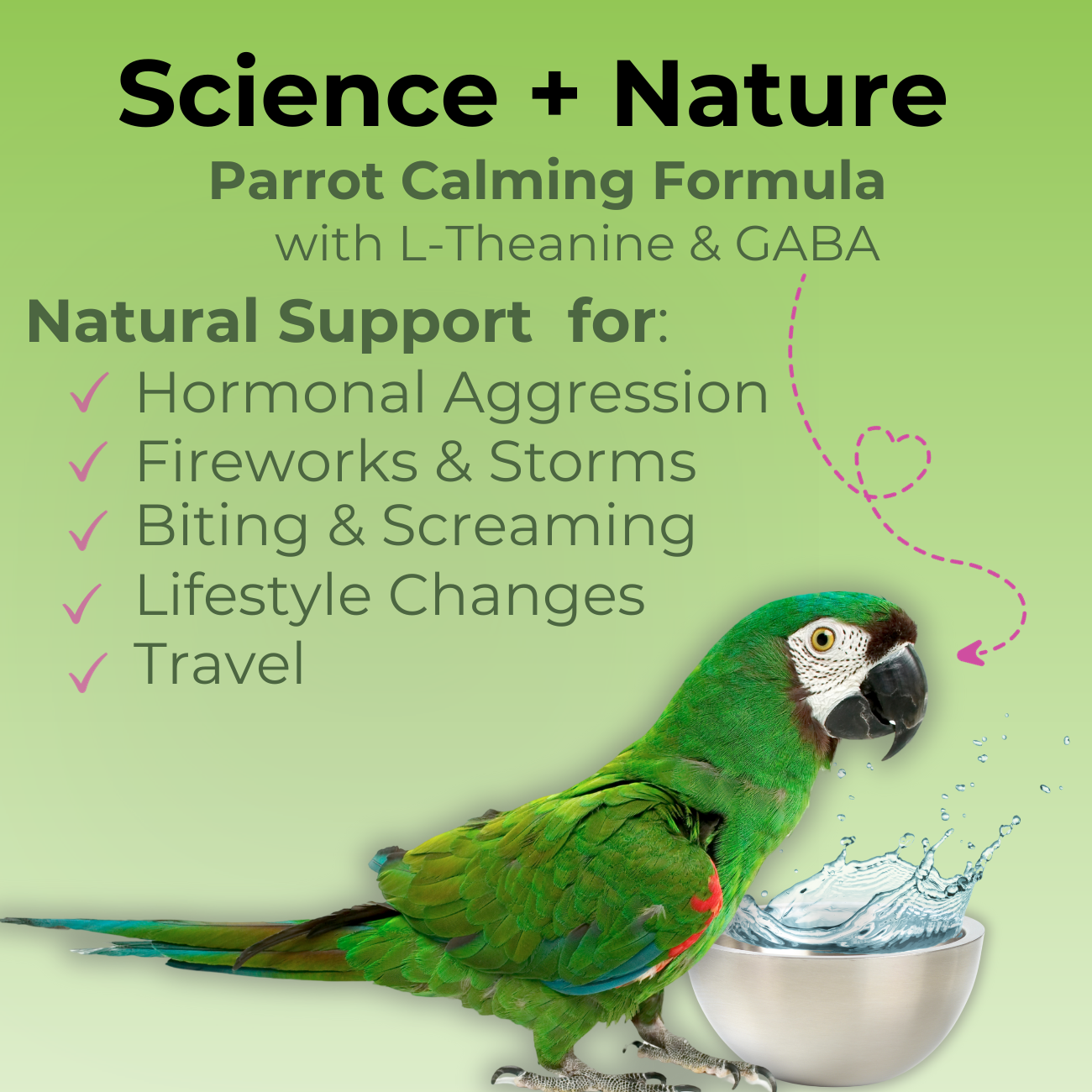 bird calming supplement