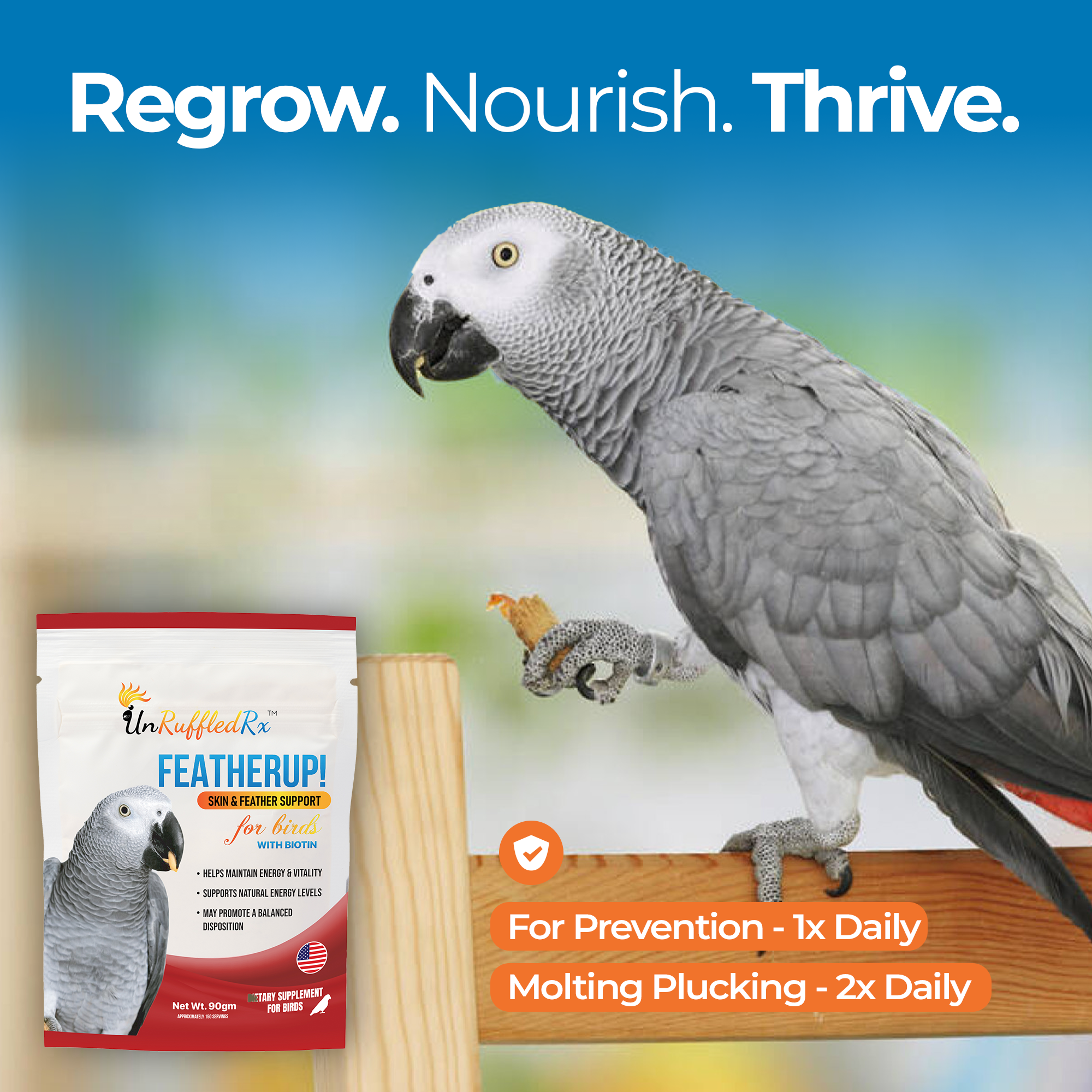 feeding your bird vitamins