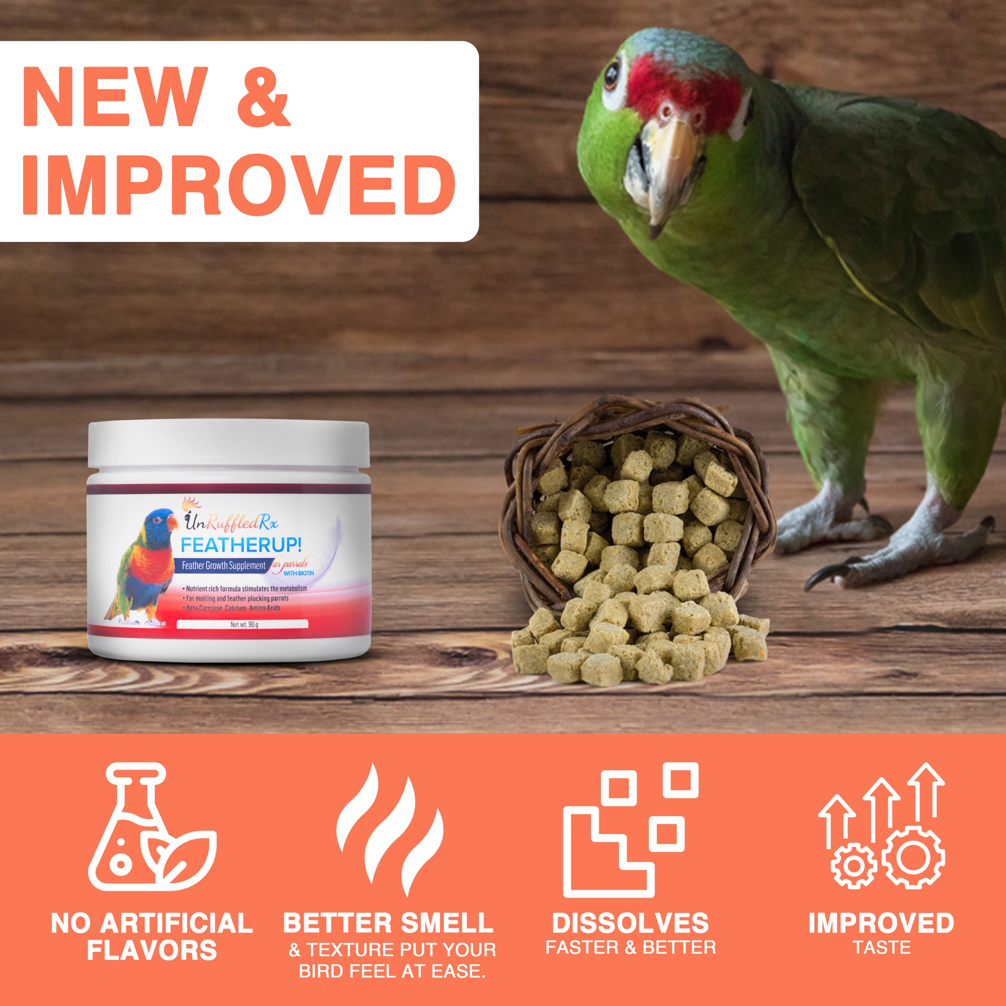 FeatheredUp Multivitamin for birds