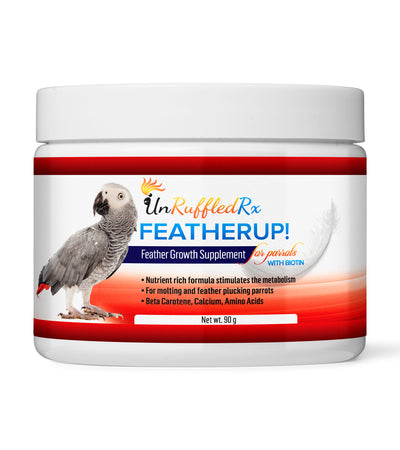 FeatherUp! avian supplement – essential vitamins for healthy feathers and skin