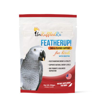 FeatherUp Bird Vitamins - new packaging coming soon