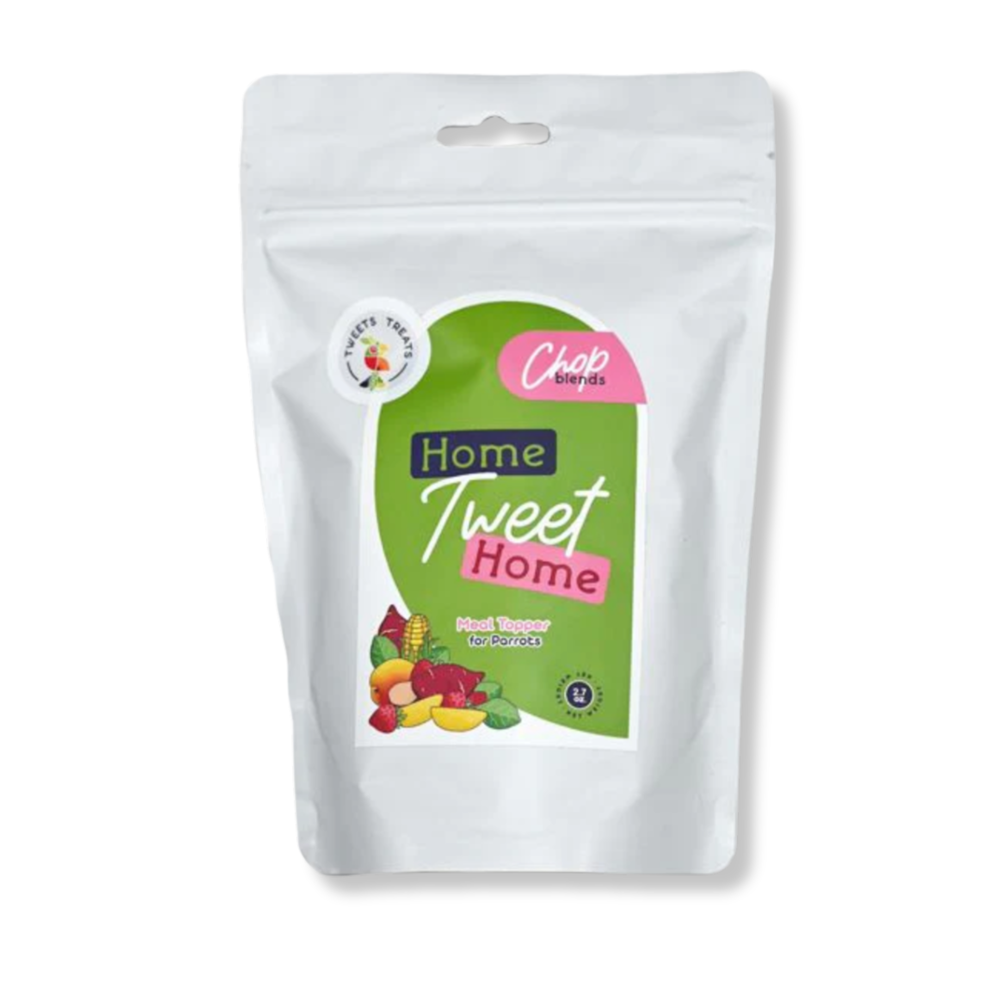 Tweets Treats Meal Topper for Parrots