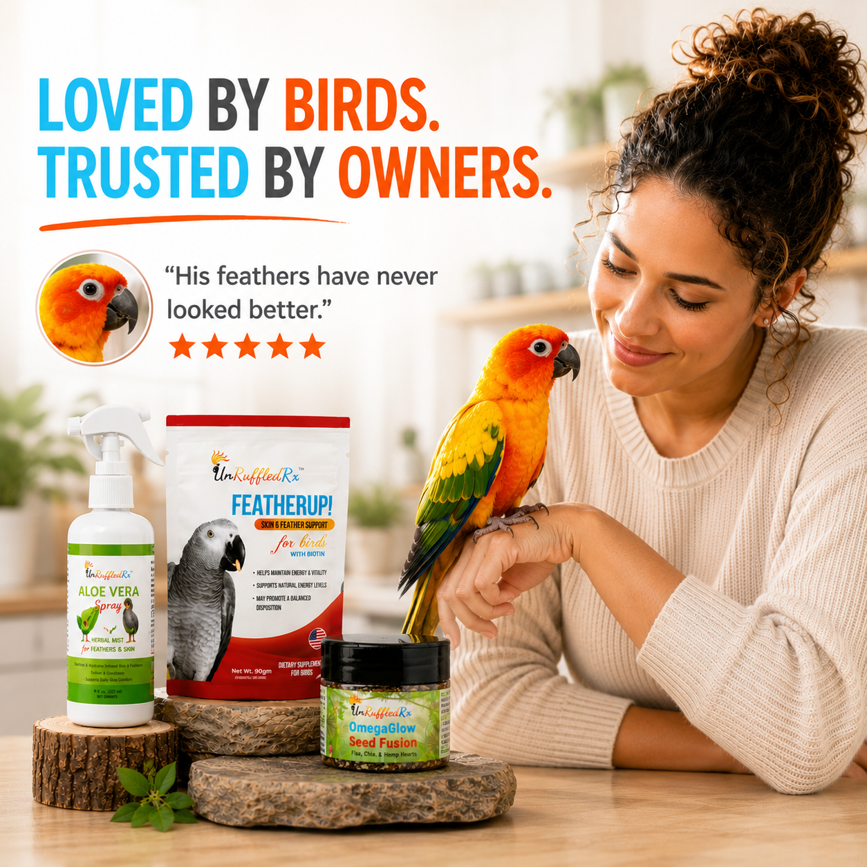 Rough Molt & Itchy Bird Care Kit