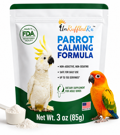 Parrot Calming Supplement with L-Theanine & GABA, 3oz