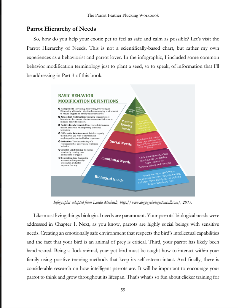 Feather Picking eBook: Bird Feather Plucking Solutions