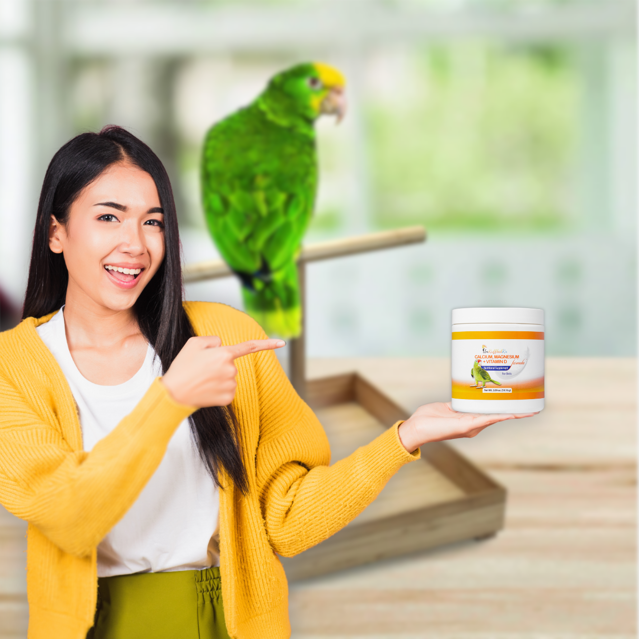 Vitamin D3 for birds